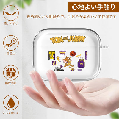 【AIRPODS CASE】AirPods 1/2 ケース (第1世代/第2世代) AirPods 第2世代 ケース 透明 キャラクター  人気 アニメキャラクター