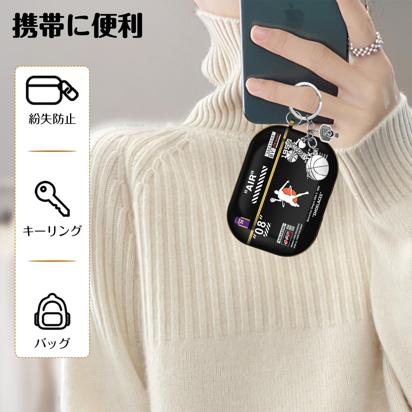 【AIRPODS CASE】Airpods ケース(第1世代/第2世代) AirPods 1/2 ケース かわいい キャラクター スニーカー
