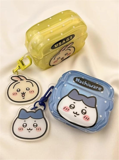 【AIRPODS CASE】ちいかわ なんか小さくてかわいいやつ イヤホンケース AirPods うさぎ ちいかわ ちいかわ グッズ 保護ケース