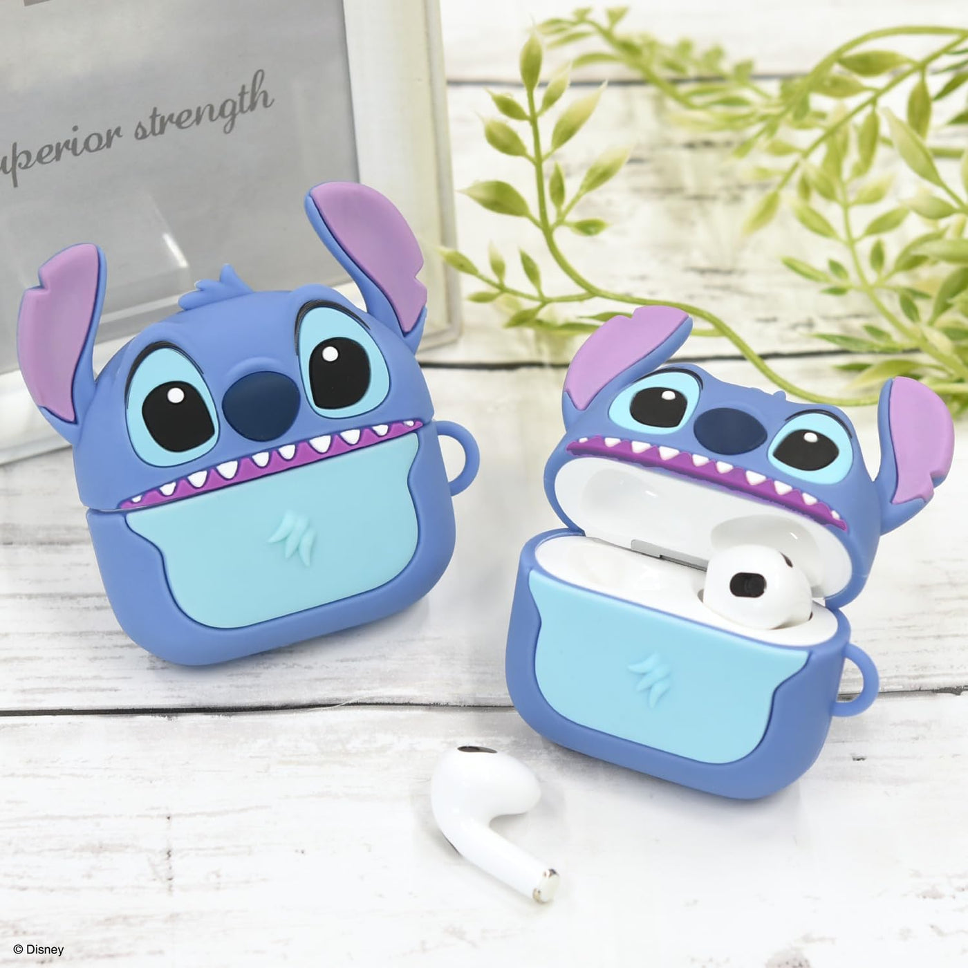 【AIRPODS CASE】ディズニーキャラクター AirPods Pro(第2世代)/AirPods Pro 対応 シリコンケース スティッチ