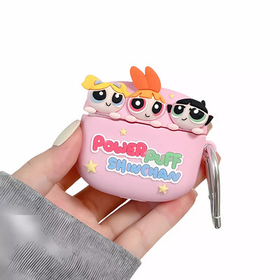 【AIRPODS CASE】Airpods 4 対応 ケース パワーパフガールズ保護ケース