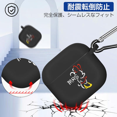 【AIRPODS CASE】AirPods Pro2 ケース キャラクター ミッキーエアポッツ ケース