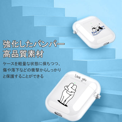 【AIRPODS CASE】Airpods 2世代 1世代対応 ケース かわいい おしゃれ TPU AirPods カバー イヤホン カバー