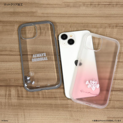 【IPHONE CASE】グルマンディーズ(Gourmandise) ディズニーキャラクター iPhone15 Pro 対応 ケース スティッチ