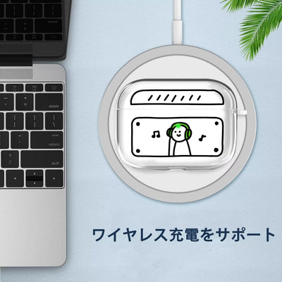 【AIRPODS CASE】二次元スタイル シンプルなスタイル エアーポッズ
