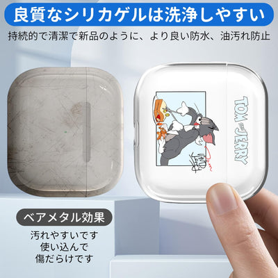 【AIRPODS CASE】AirPods 1/2 ケース (第1世代/第2世代) AirPods 第2世代 ケース 透明 キャラクター  人気 アニメキャラクター