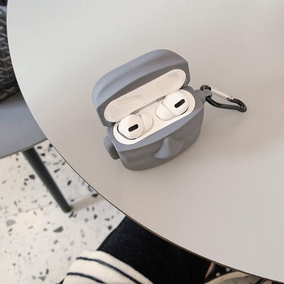 【AIRPODS CASE】Moai Statue AirPods /AirPods Proケース