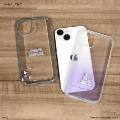 【IPHONE CASE】グルマンディーズ(Gourmandise) ディズニーキャラクター iPhone15 Pro 対応 ケース スティッチ
