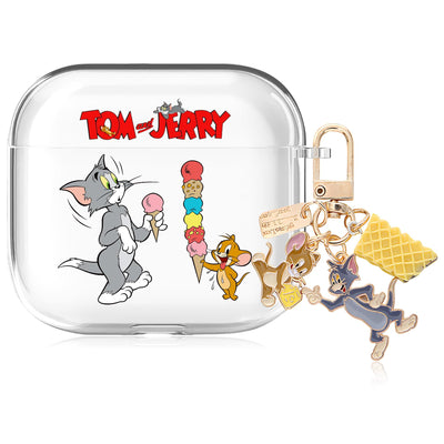 【AIRPODS CASE】AirPods 1/2 ケース (第1世代/第2世代) AirPods 第2世代 ケース 透明 キャラクター  人気 アニメキャラクター