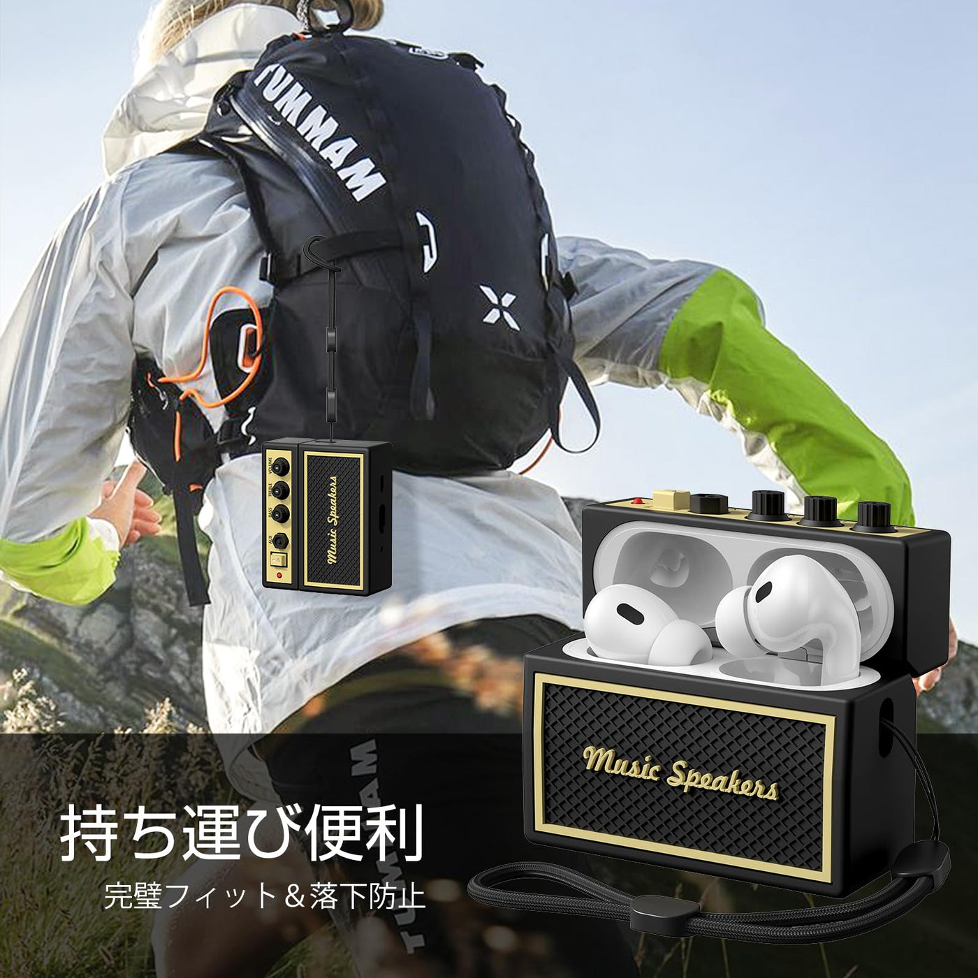 【AIRPODS CASE】CAGOS AirPods Pro 2 ケース 第1/2世代対応