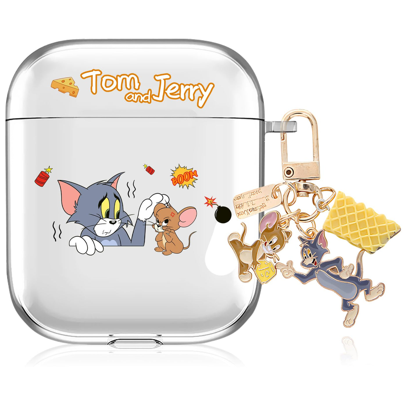 【AIRPODS CASE】AirPods 1/2 ケース (第1世代/第2世代) AirPods 第2世代 ケース 透明 キャラクター  人気 アニメキャラクター