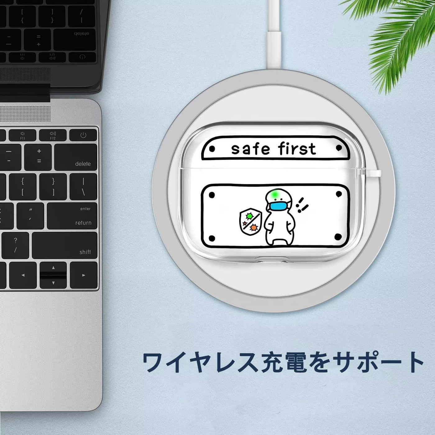 【AIRPODS CASE】二次元スタイル シンプルなスタイル エアーポッズ