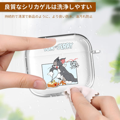【AIRPODS CASE】AirPods 1/2 ケース (第1世代/第2世代) AirPods 第2世代 ケース 透明 キャラクター  人気 アニメキャラクター