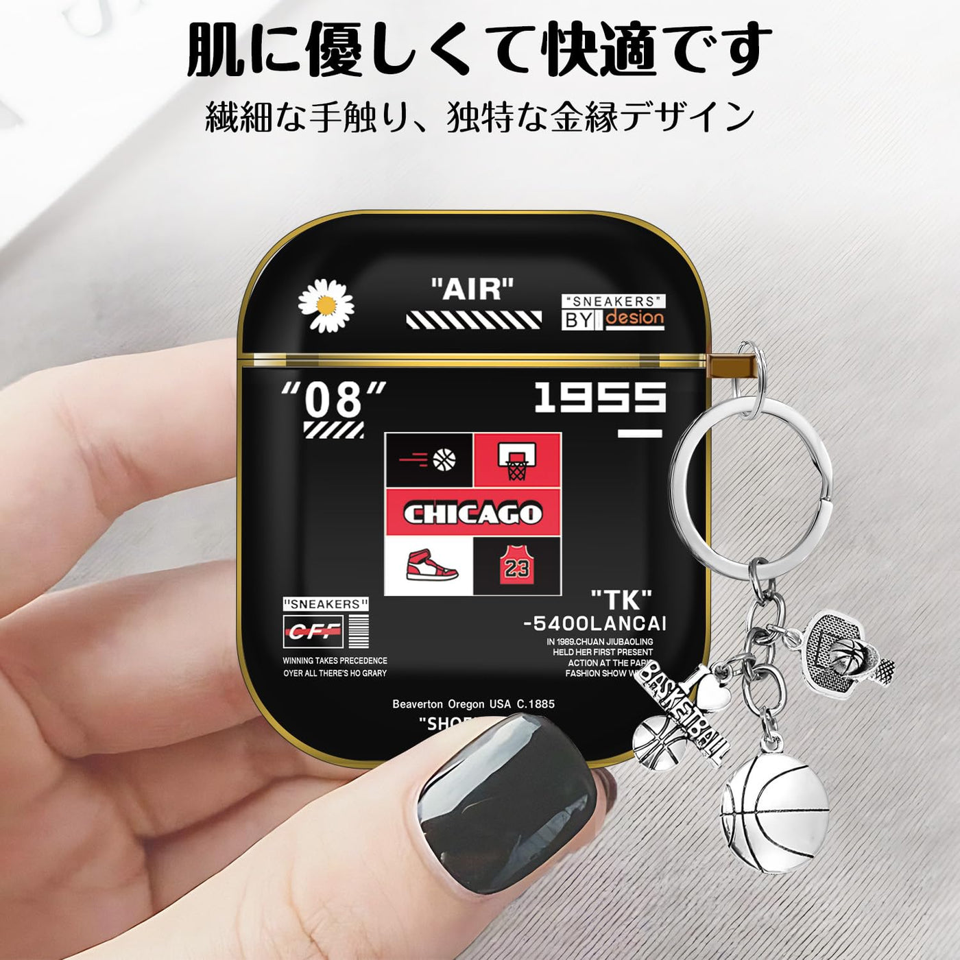 【AIRPODS CASE】Airpods ケース(第1世代/第2世代) AirPods 1/2 ケース かわいい キャラクター スニーカー