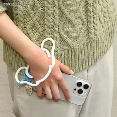 【accessories】サンリオキャラクター マルチリングプラス シリコンブレスレット シナモロール