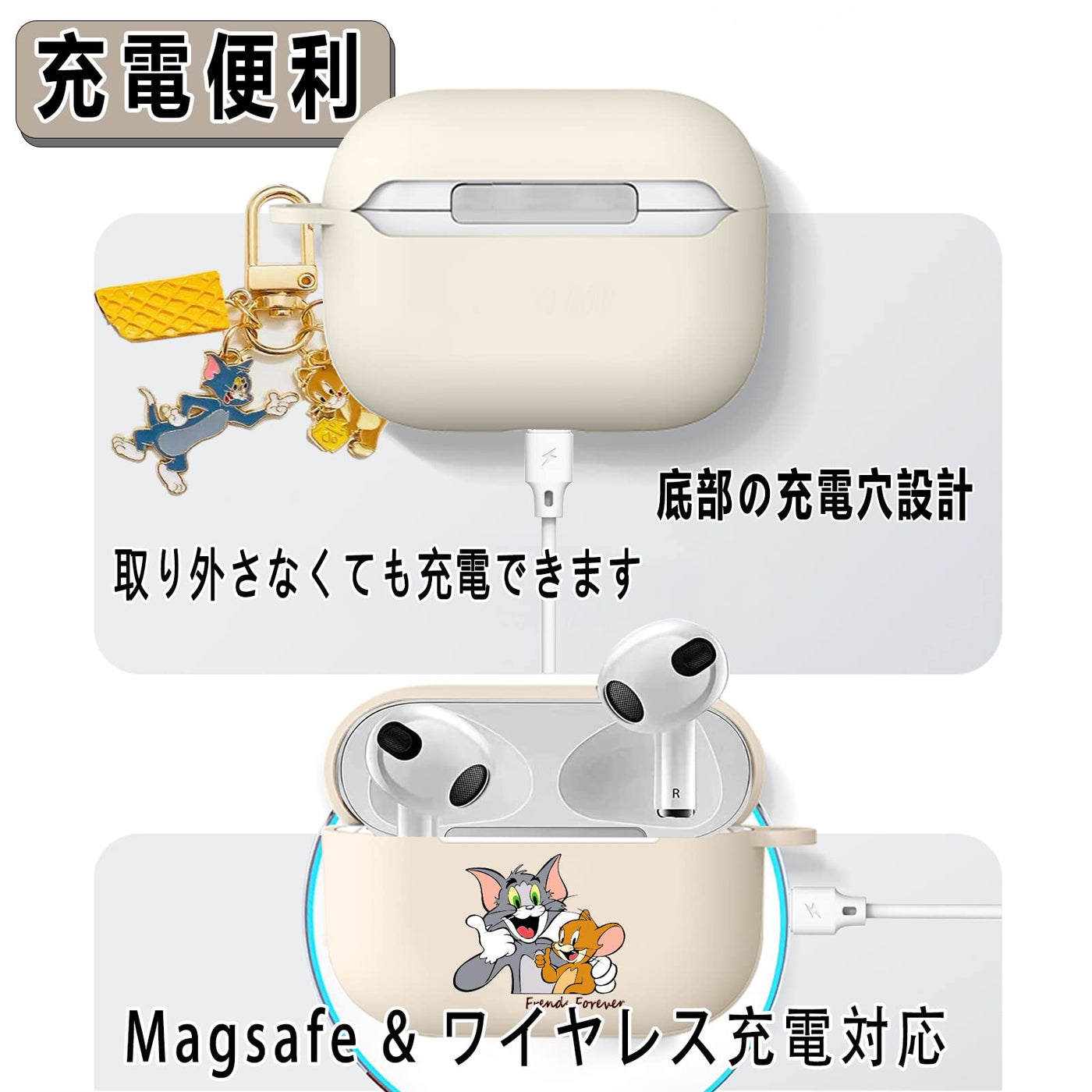 【AIRPODS CASE】AirPods Pro2/Pro ケース (2023/2022/2019) AirPods Pro 第1世代/第2世代 ケース エアーポッズプロ