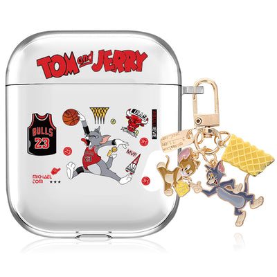 【AIRPODS CASE】AirPods 1/2 ケース (第1世代/第2世代) AirPods 第2世代 ケース 透明 キャラクター  人気 アニメキャラクター