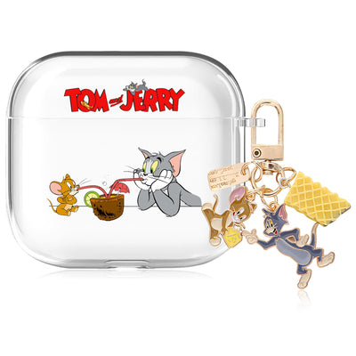 【AIRPODS CASE】AirPods 1/2 ケース (第1世代/第2世代) AirPods 第2世代 ケース 透明 キャラクター  人気 アニメキャラクター