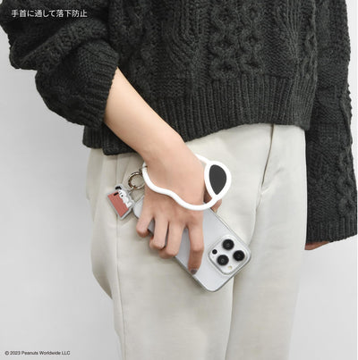 【ACCESSORIES】グルマンディーズ ピーナッツ スヌーピー  シリコンブレスレット ドッグハウス