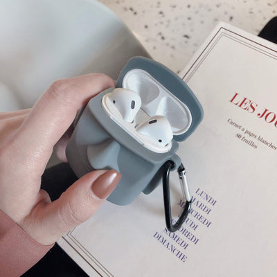 【AIRPODS CASE】Moai Statue AirPods /AirPods Proケース