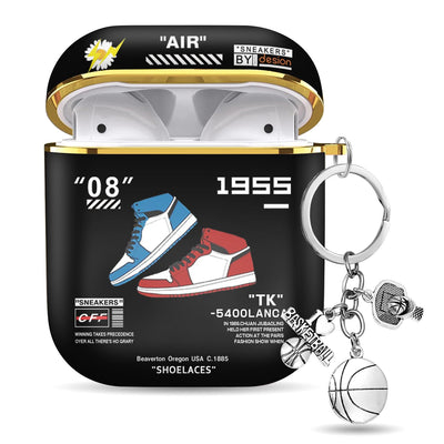 【AIRPODS CASE】Airpods ケース(第1世代/第2世代) AirPods 1/2 ケース かわいい キャラクター スニーカー