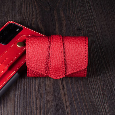 【AIRPODS CASE】本革 AirPods Pro ケース シュリンクレザー スムースレザー バイカラー ポップ メンズ レディース エアーポッツプロ レザー 保護 カバー 充電 APpro-Grege