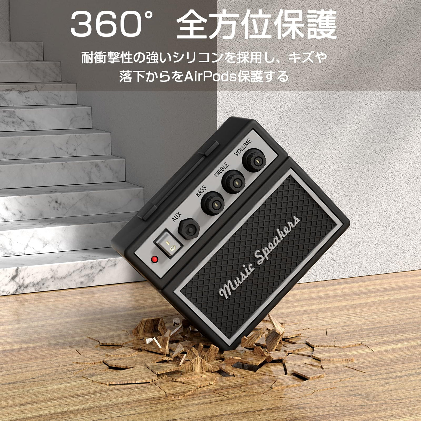 【AIRPODS CASE】CAGOS AirPods Pro 2 ケース 第1/2世代対応