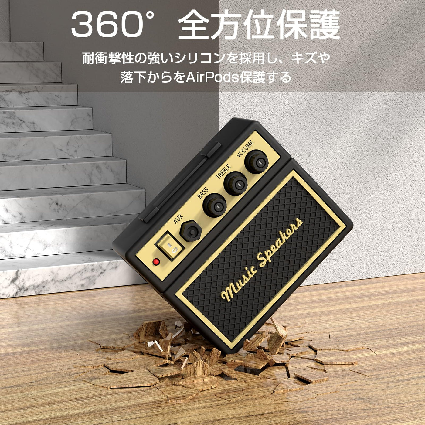 【AIRPODS CASE】CAGOS AirPods Pro 2 ケース 第1/2世代対応