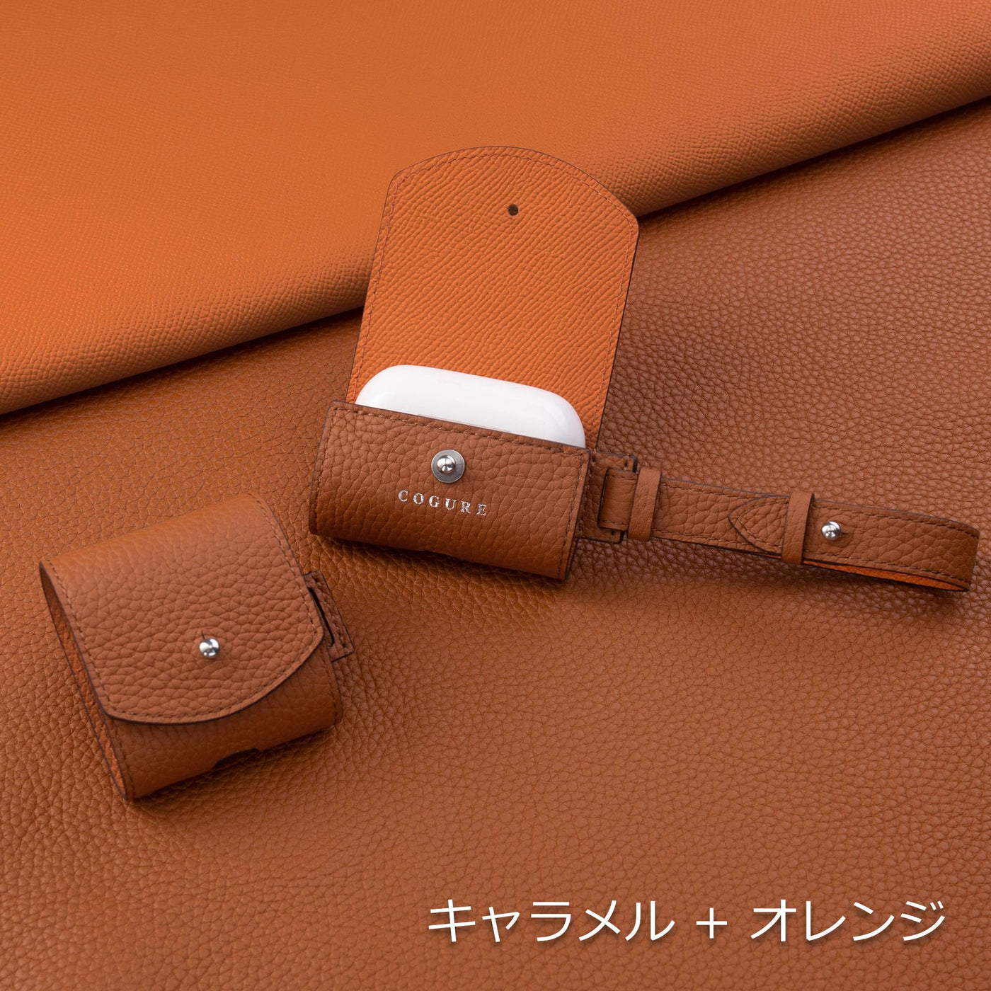 【AIRPODS CASE】Cogre AirPods Case Coveレザー Airpods ケースAirpods 第1世代/2世代対応