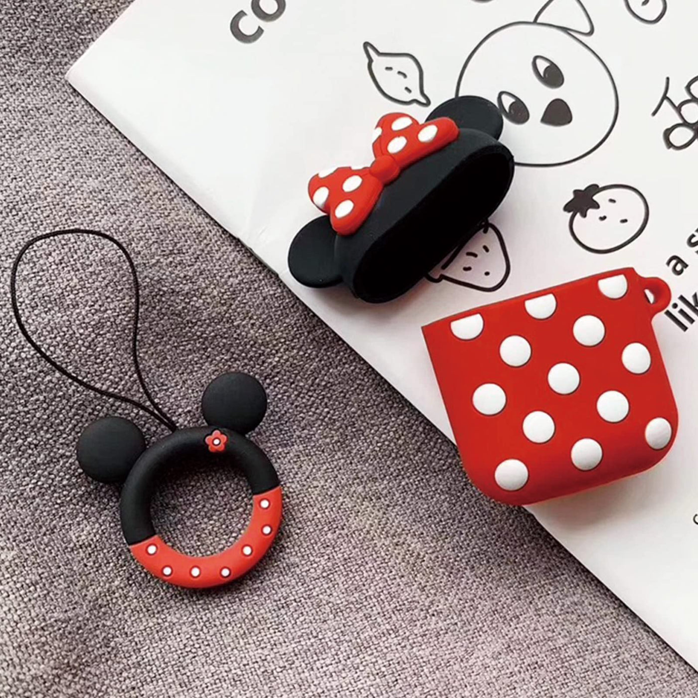 【AIRPODS CASE】ミッキーマウス Airpods ケースカバー