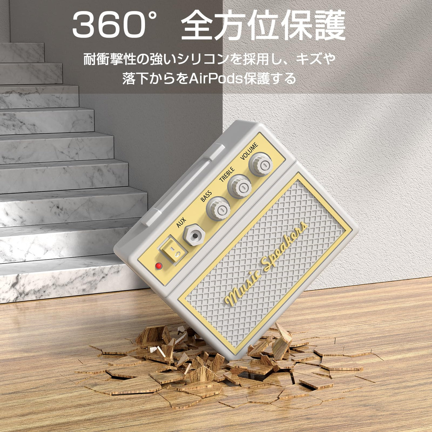 【AIRPODS CASE】CAGOS AirPods Pro 2 ケース 第1/2世代対応