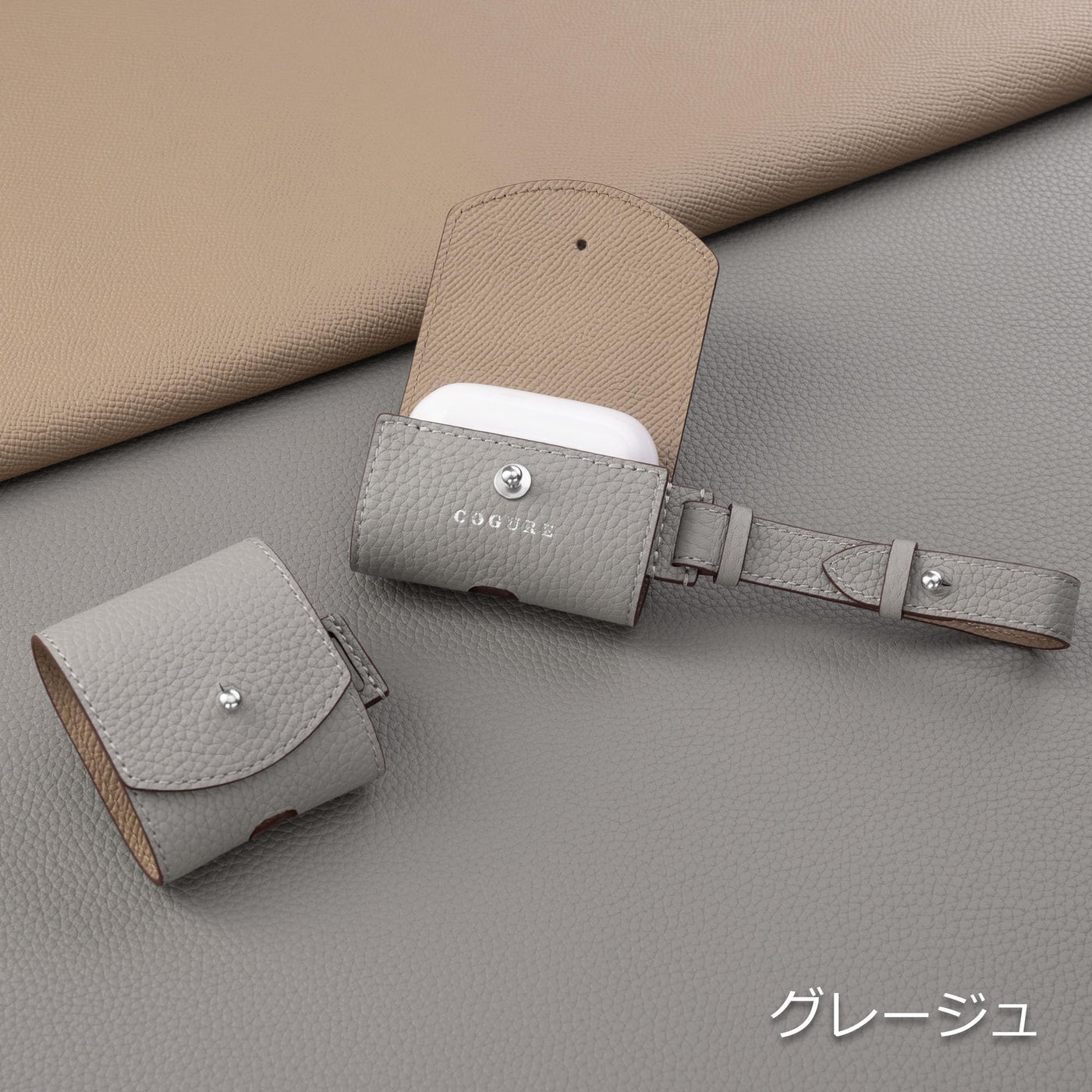 【AIRPODS CASE】Cogre AirPods Case Coveレザー Airpods ケースAirpods 第1世代/2世代対応