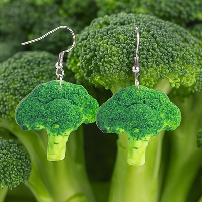 【Earrings】 ブロッコリーフックピアス