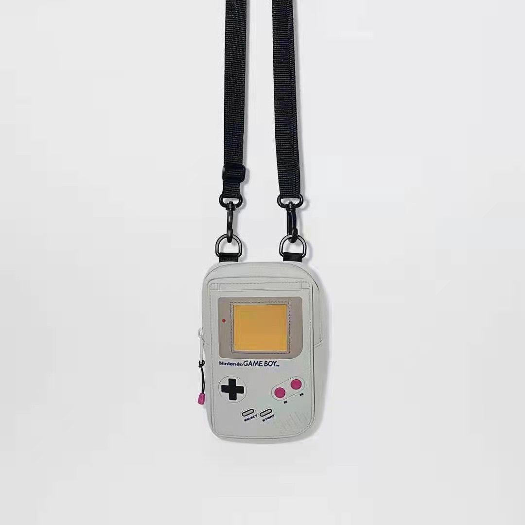 【Cute Bag】レトロ  ゲームボーイ ゲーム機 ショルダーバッグ