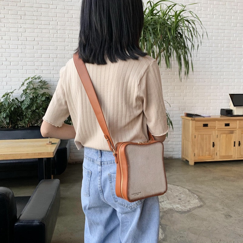 【CUTE BAG】食パン 目玉焼き ショルダーバッグ