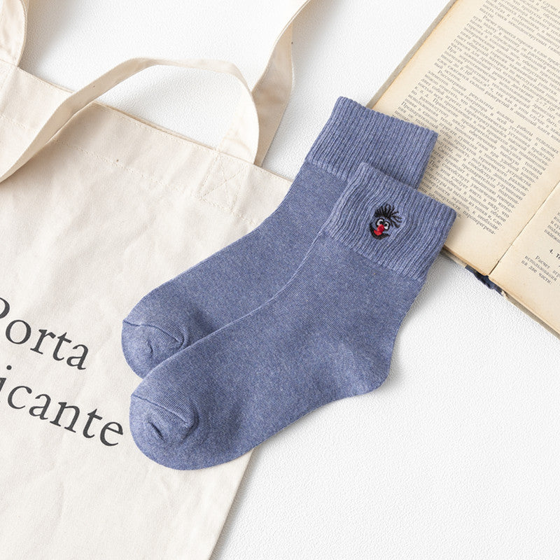 【Socks】可愛い絵文字レディースソックス