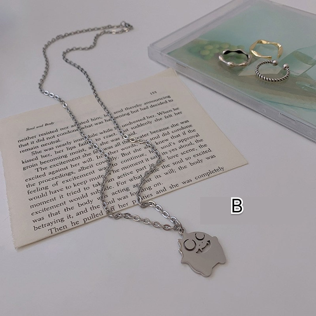 【Necklace】可愛いおばけネックレス
