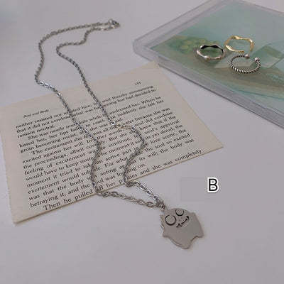 【Necklace】可愛いおばけネックレス