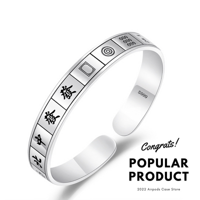 【Bracelet】麻雀シルバー ブレスレット リング　バングル