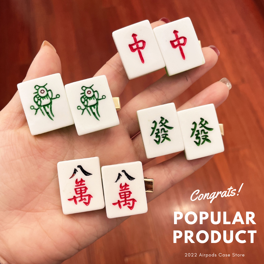 【Goods】麻雀マージャン ペア ヘアピン スリーピン ヘアアクセサリー
