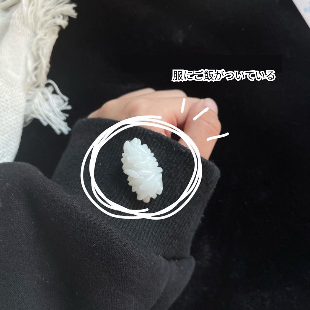 【Goods】立体感 シミュレ—ションご飯 ヘアピン スリーピン ヘアアクセサリー