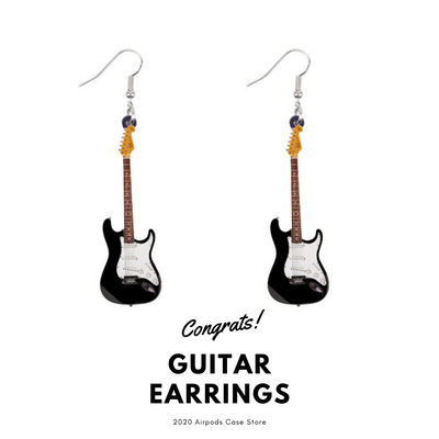 【Earrings】  エレキギターのフックピアス