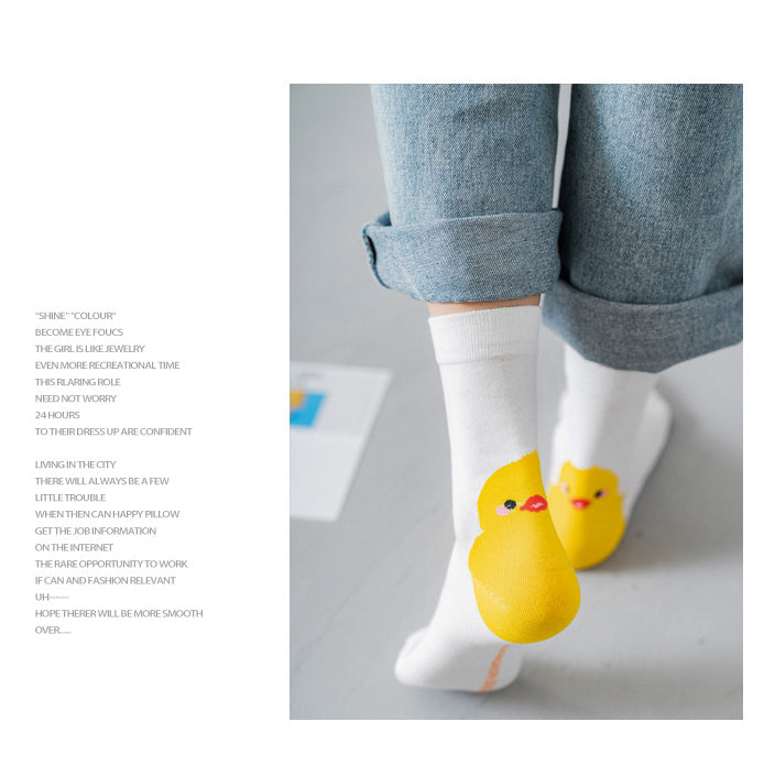【Socks】かわいいひよこソックス