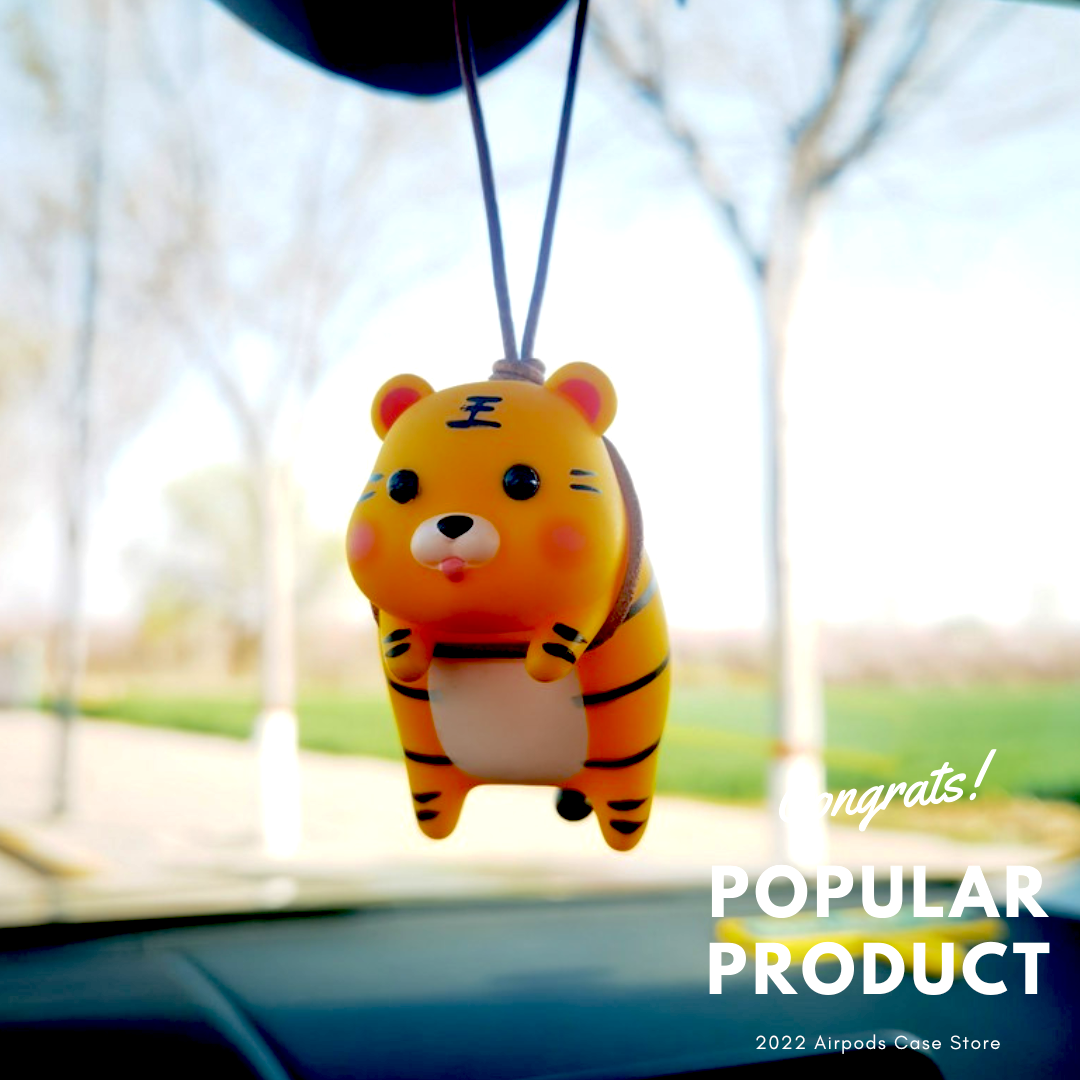 【Goods】カワイイバックミラーストラップシリーズ ぶよぶよパンダ/ぶよぶよタイガー