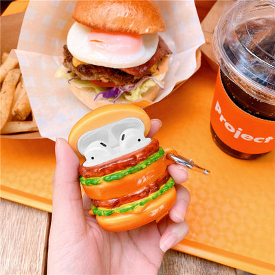 【Airpods Case】 クリエティブ ハンバーガーAirpods/AirPods Proケース