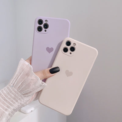 【iPhone Case】シンプル ハートiPhoneケース