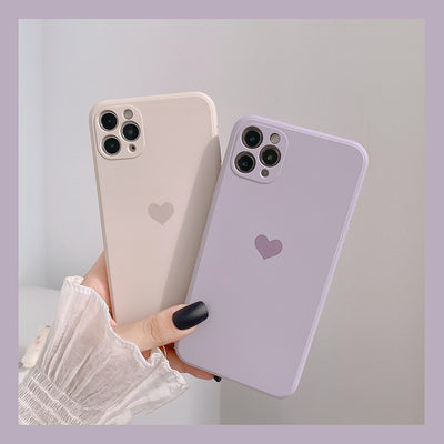 【iPhone Case】シンプル ハートiPhoneケース