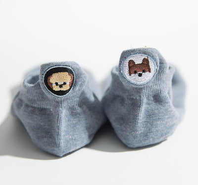 【Socks】可愛いワンちゃん柄レディースソックス
