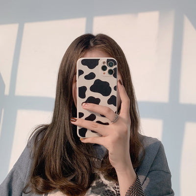 【iPhone Case】かわいい牛柄iPhoneケース