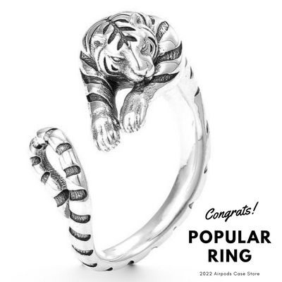 【RINGS】シルバータイガーリング